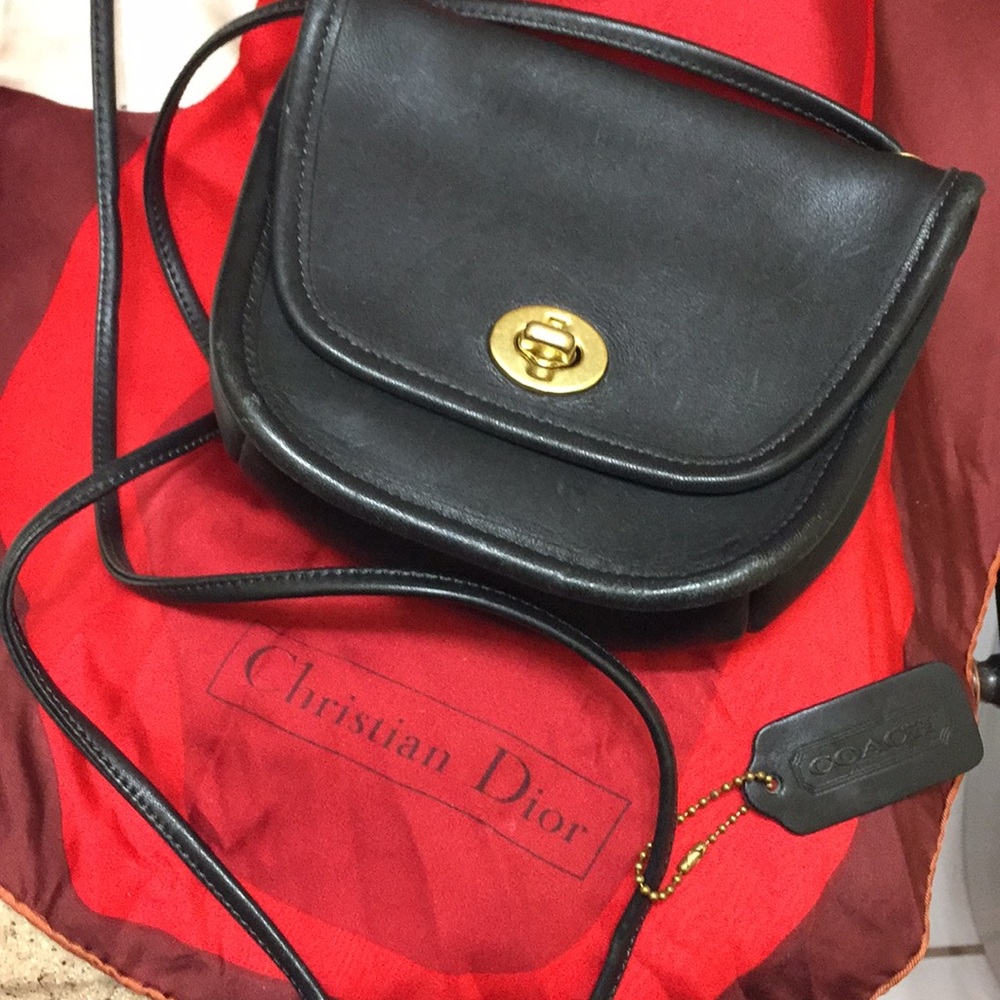 Coach 9934 everette black mini cross body